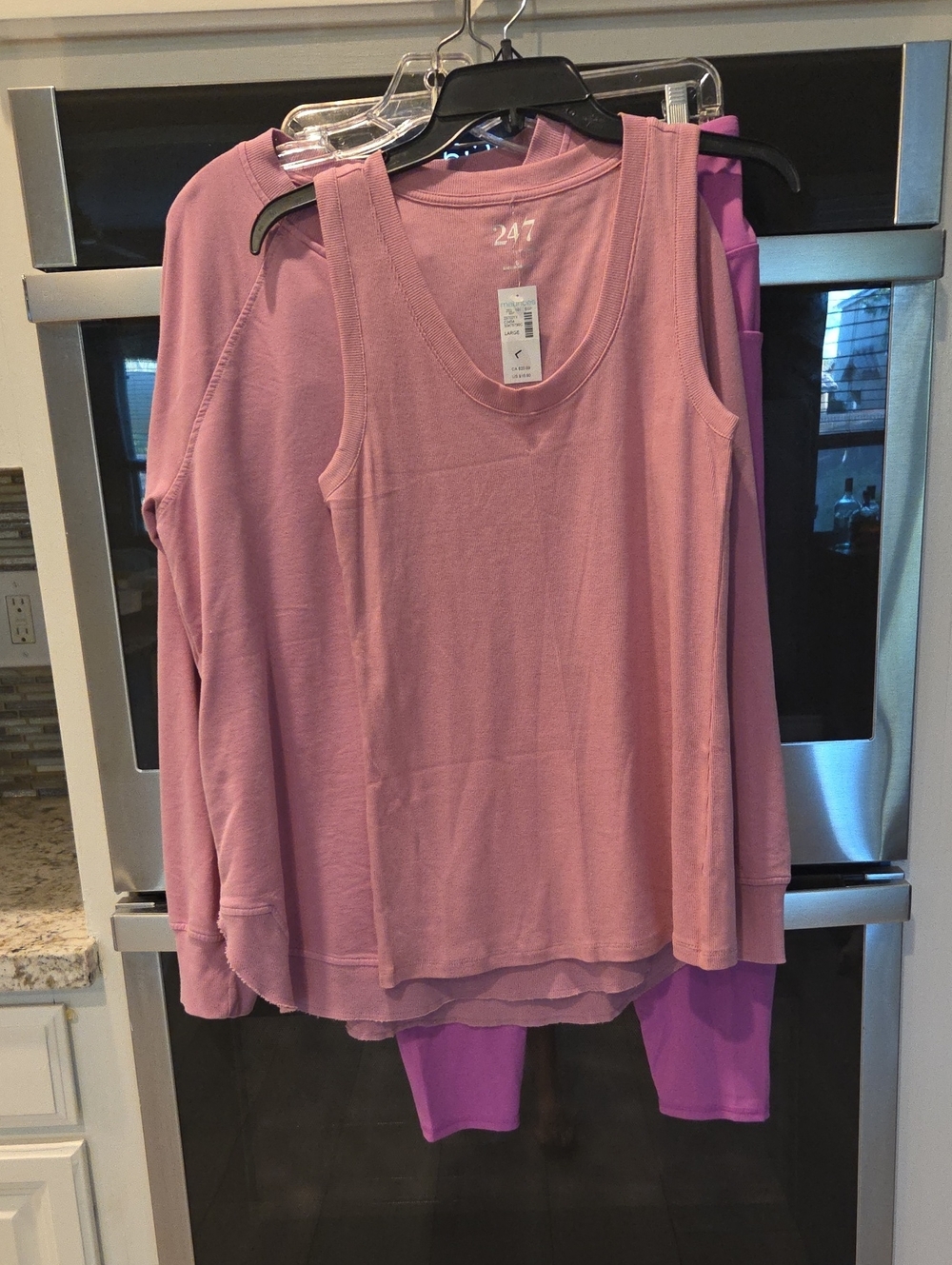 Maurices 3 Piece Set/ Tank, Sweatshirt And Leggings